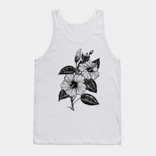 Hibiscus flower Tank Top